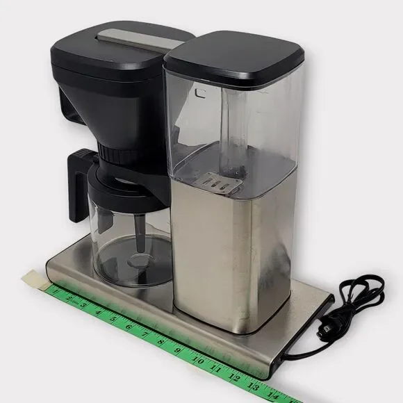 HOMOKUS Stainless Steel 12 Cup Programmable Drip Coffee Maker Machine with Timer